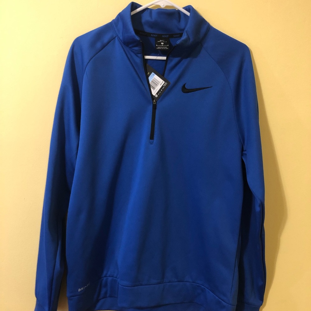 Nike New With Tags Dri-Fit 1/4 Zip Pullover
